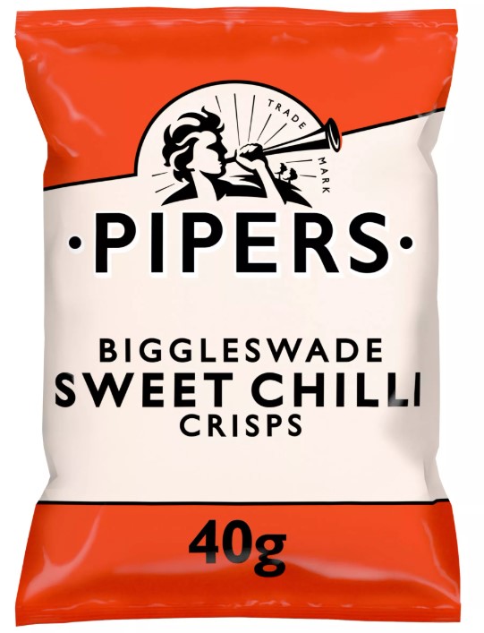 Pipers Sweet Chilli Crisps